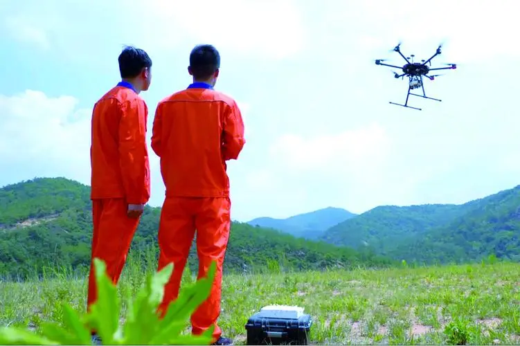 清河门无人机倾斜摄影巡检拍摄